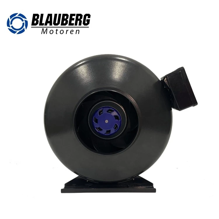 125mm EC Energy Saving Quiet Duct Fan Exhaust Fan Duct For Cooling Area suppliers