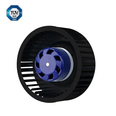 160 mm motor 0-10 V DC borstelloze voorwaartse gebogen centrifugaalventilator