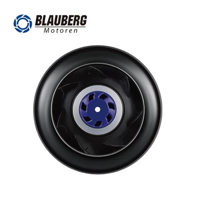 310 mm 115V industriële variabele koelruimte te koop EC achterwaarts gebogen centrifugaalventilator